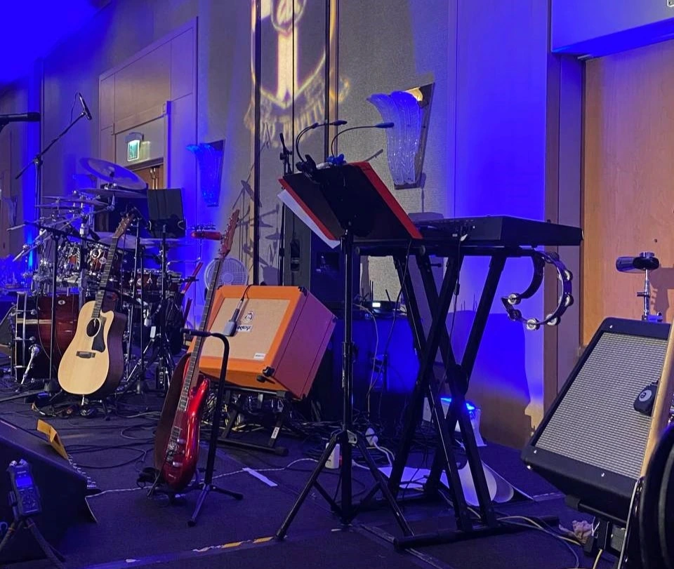 Stage And Backstage Setup Image 2